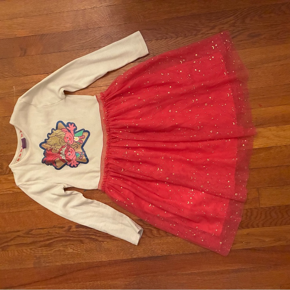 Dreamworks Red and White Kids Costume Dress